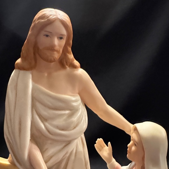 Home Interiors, 1994 “The Greatest Story Ever Told” with Jesus and Devotee - Picture 2 of 5